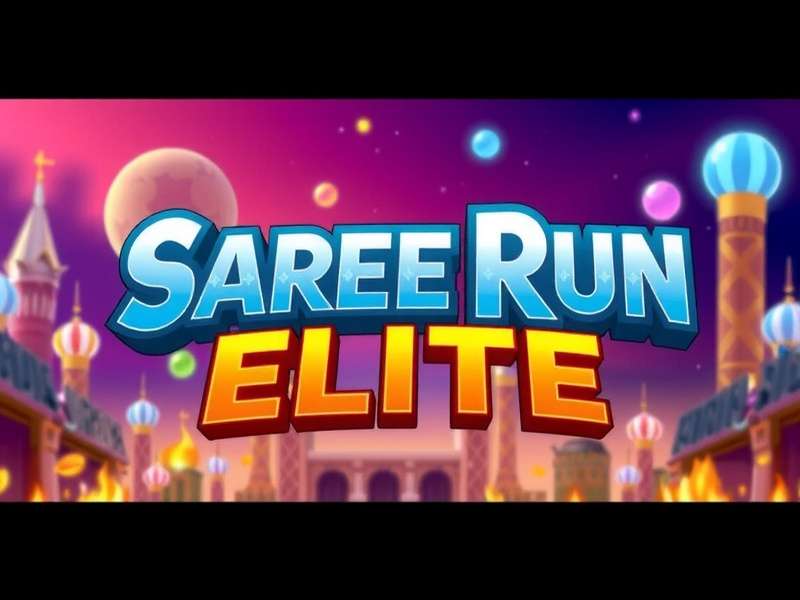 Saree Run Elite Game Banner